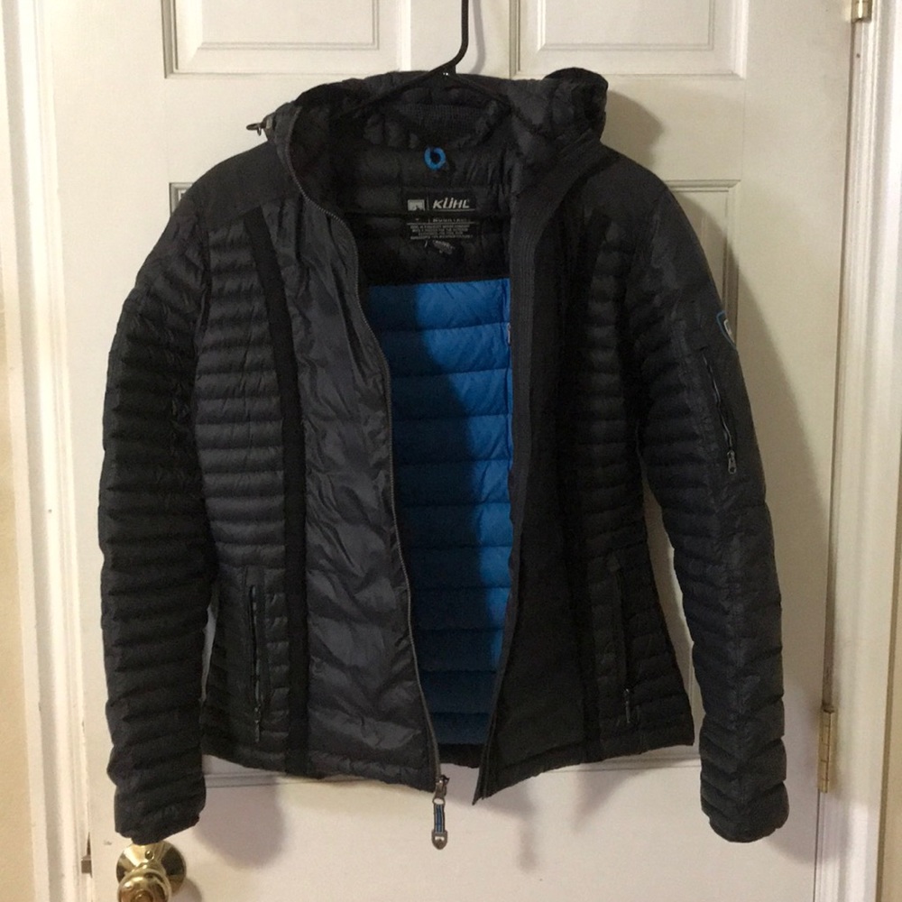 Kuhl spyfire hooded down jacket, sz M